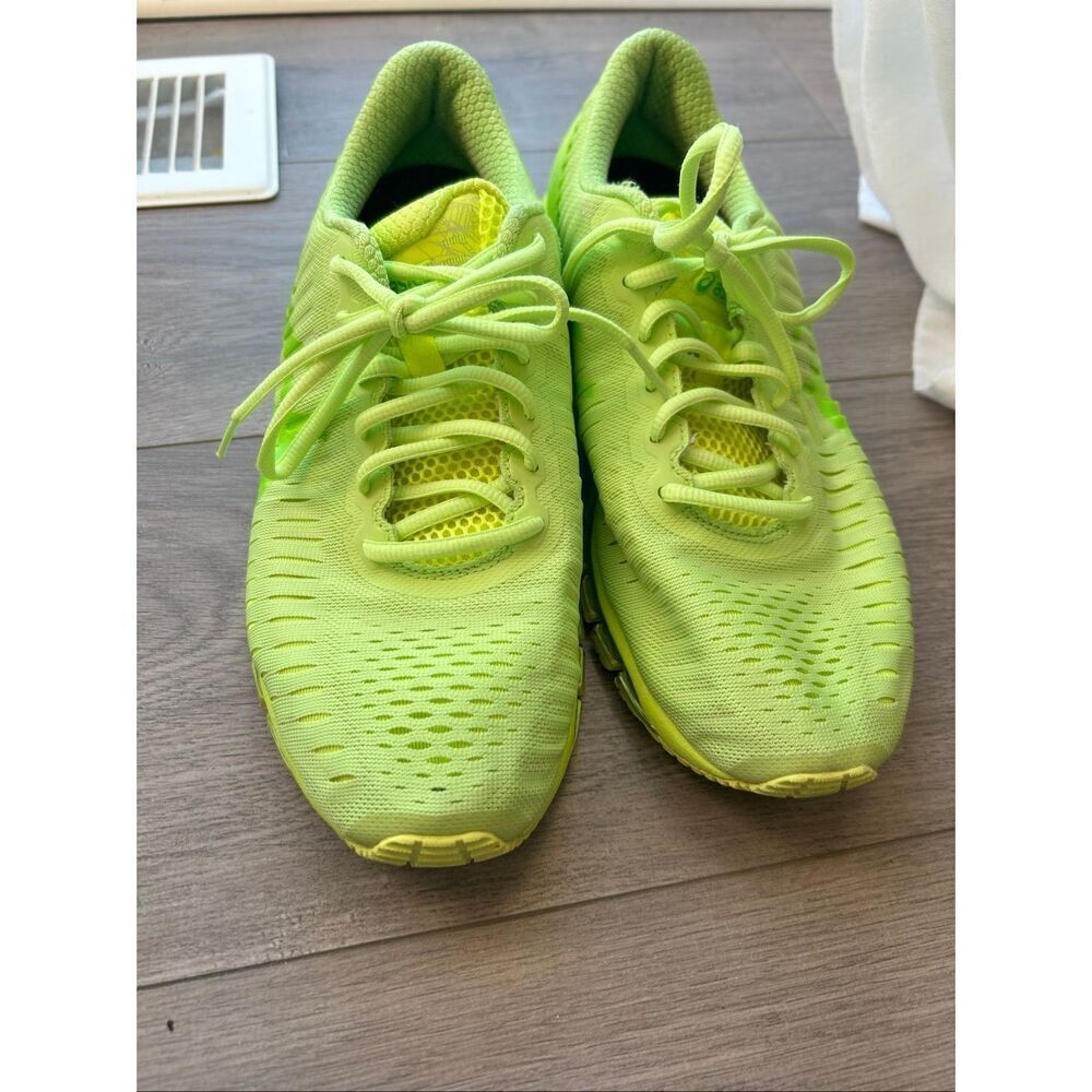 Asics Gel Quantum 360 Women US 11 Running Shoes Yellow Neon T5J6N C6
